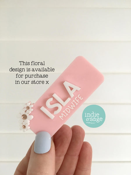 Personalised Name Badge - Work Name Badge - Nurse Name Badge - Custom Fun Name Badge