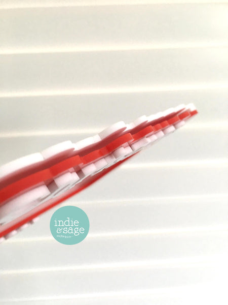 Christmas Santa Photo Frame for 6x4 Photos with photo slot - Christmas Decor 2025