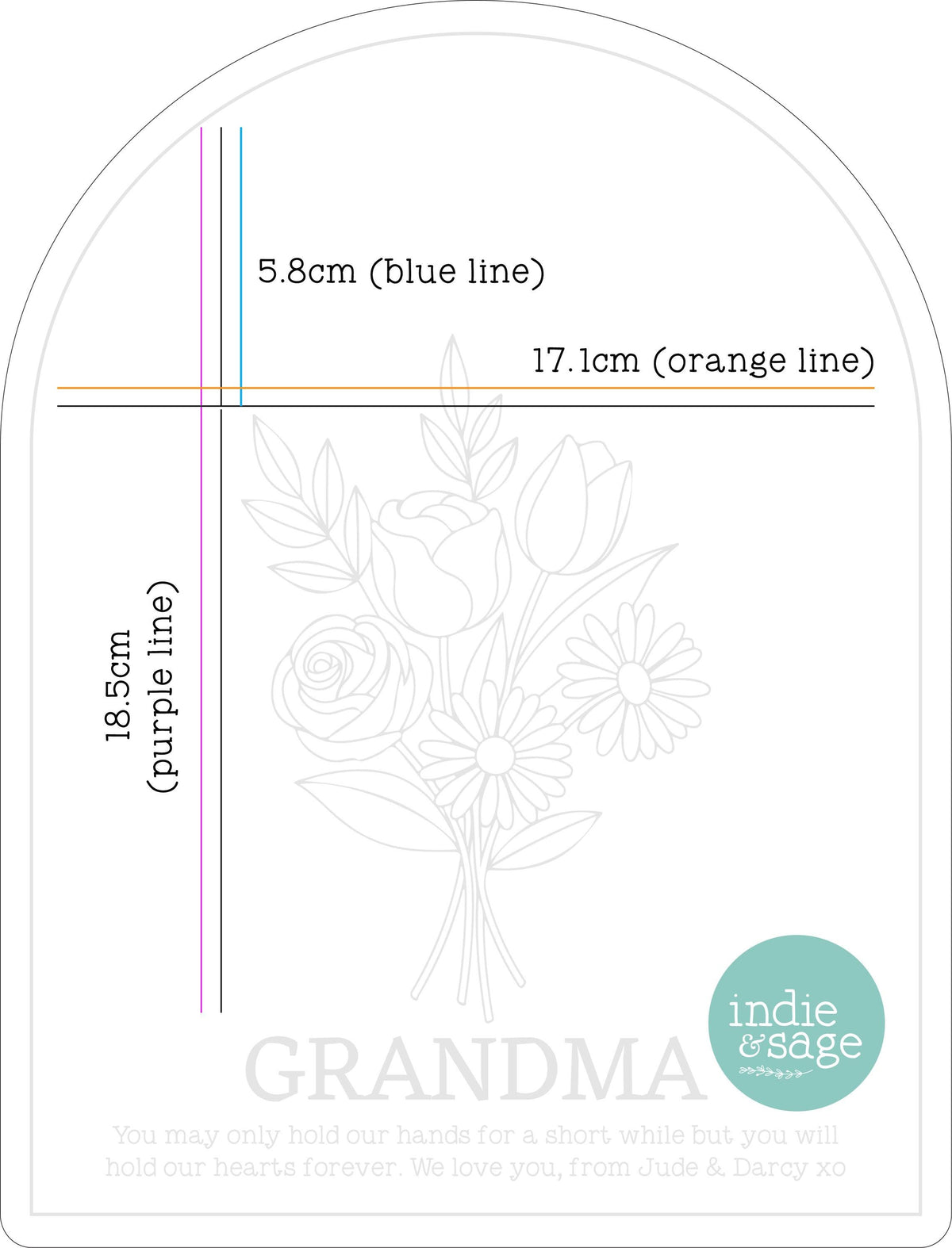 Personalised Handprint Plaque for Mum, Mothers Day Gift from Kids, Handprint Art Keepsake, Custom Mum Gift, Gift from Children