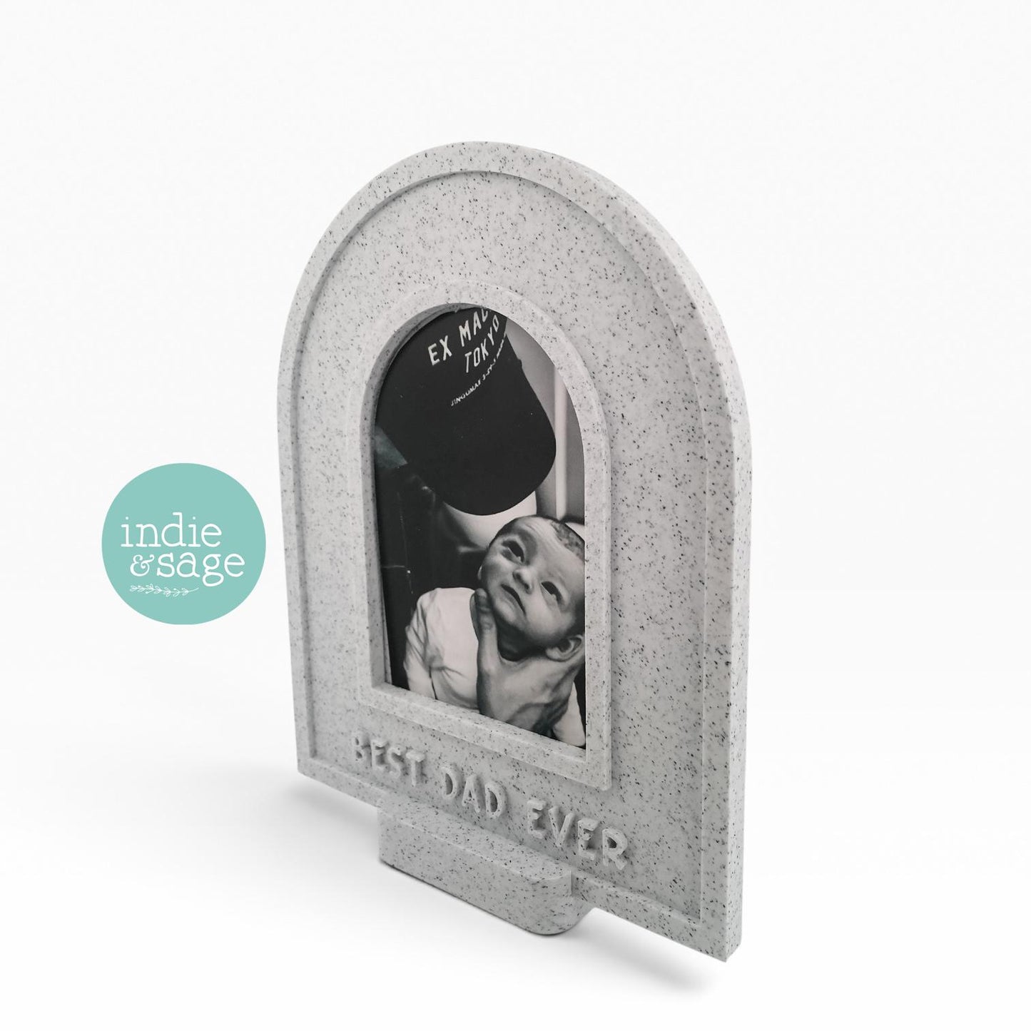 Personalised Father's Day Photo Frame | Dad Gifts | Fathers Day Gifts | Personalised Fathers Day Gifts | 3D printed Arch Shape Photo Frame