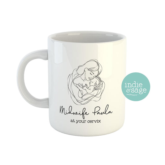 Personalised Midwife Mug, Midwife Gifts, Gift for Midwife, Cute Midwife, Gifts for Midwife, Midwife, Midwife Gift Ideas, Personalised Gifts