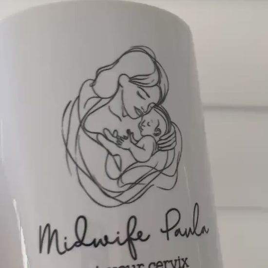 Personalised Midwife Mug, Midwife Gifts, Gift for Midwife, Cute Midwife, Gifts for Midwife, Midwife, Midwife Gift Ideas, Personalised Gifts
