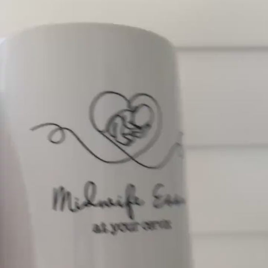 Personalised Midwife Mug, Midwife Gifts, Gift for Midwife, Cute Midwife, Gifts for Midwife, Midwife, Midwife Mug, Keepsake Gifts, Newborn