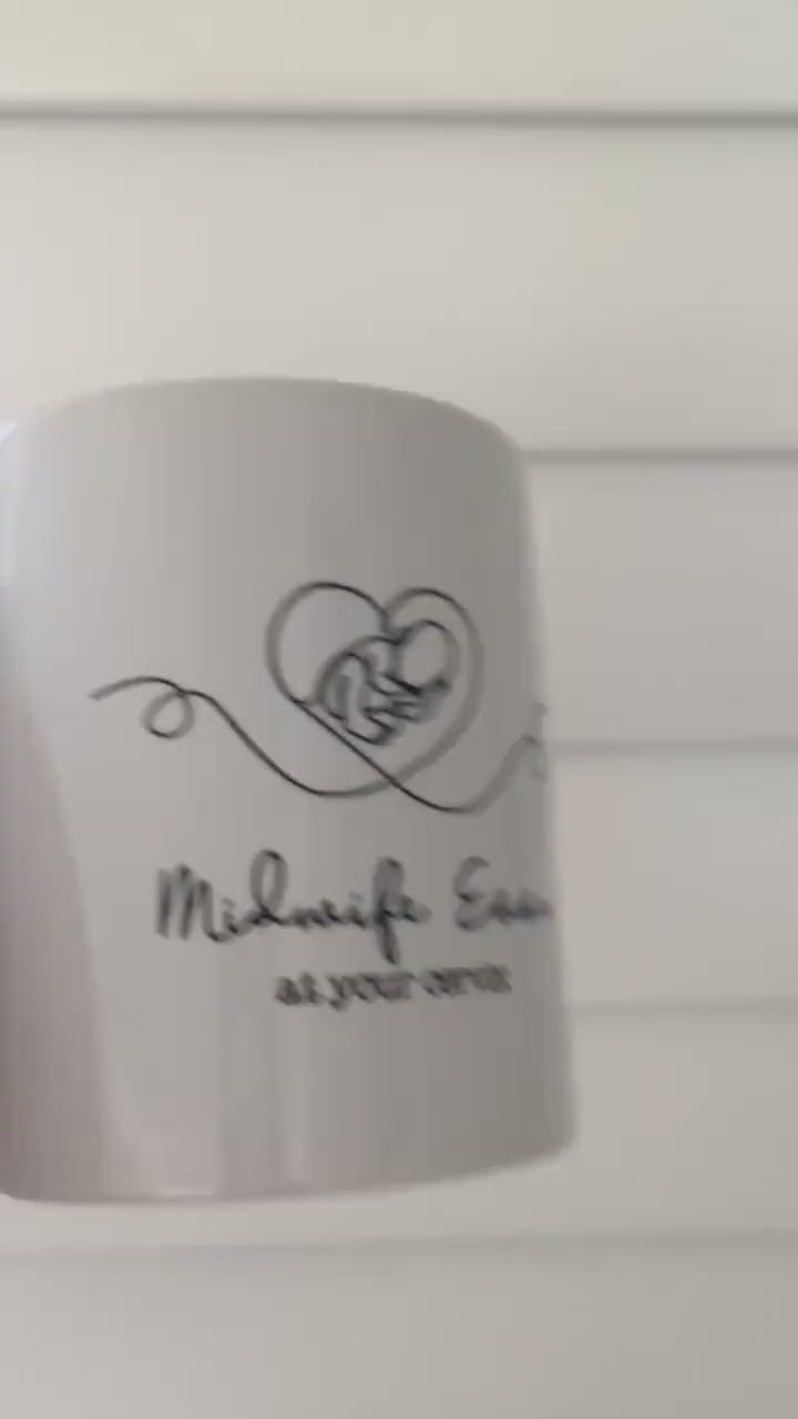 Personalised Midwife Mug, Midwife Gifts, Gift for Midwife, Cute Midwife, Gifts for Midwife, Midwife, Midwife Mug, Keepsake Gifts, Newborn