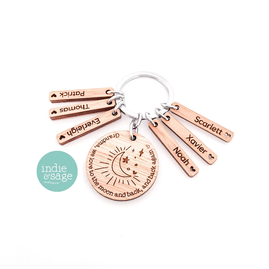 We Love You To The Moon and Back Keyring, Mothers Day, Mothers Day Present, Mothers Day Presents, Mothers Day Gifts, Mothers Day Gift Idea, Mum Gift, Grandma Gift, Personalised Keyring, Personalised Gift for Mum, Personalised Gift for Grandma, Nanna Gift Idea, Grandma Gift Idea, Nana Gift Idea, Gifts for Grandparents, Personalised Grandma Gift, Custom Gifts, Engraved Gifts, Personalised Gift Australia, Personalised Gift Adelaide
