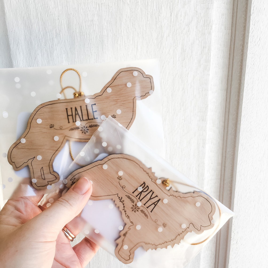 Personalised Dog Breed Christmas Decoration (Dog Christmas Ornament, Dog Christmas Gifts, Dog Ornament, Cat Christmas Decoration)