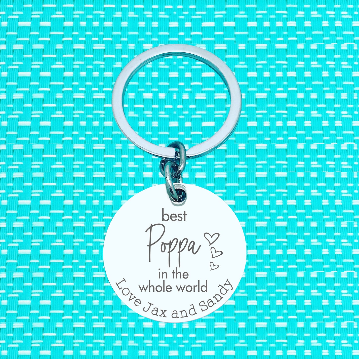 Personalised Keyring - Best Daddy In The World