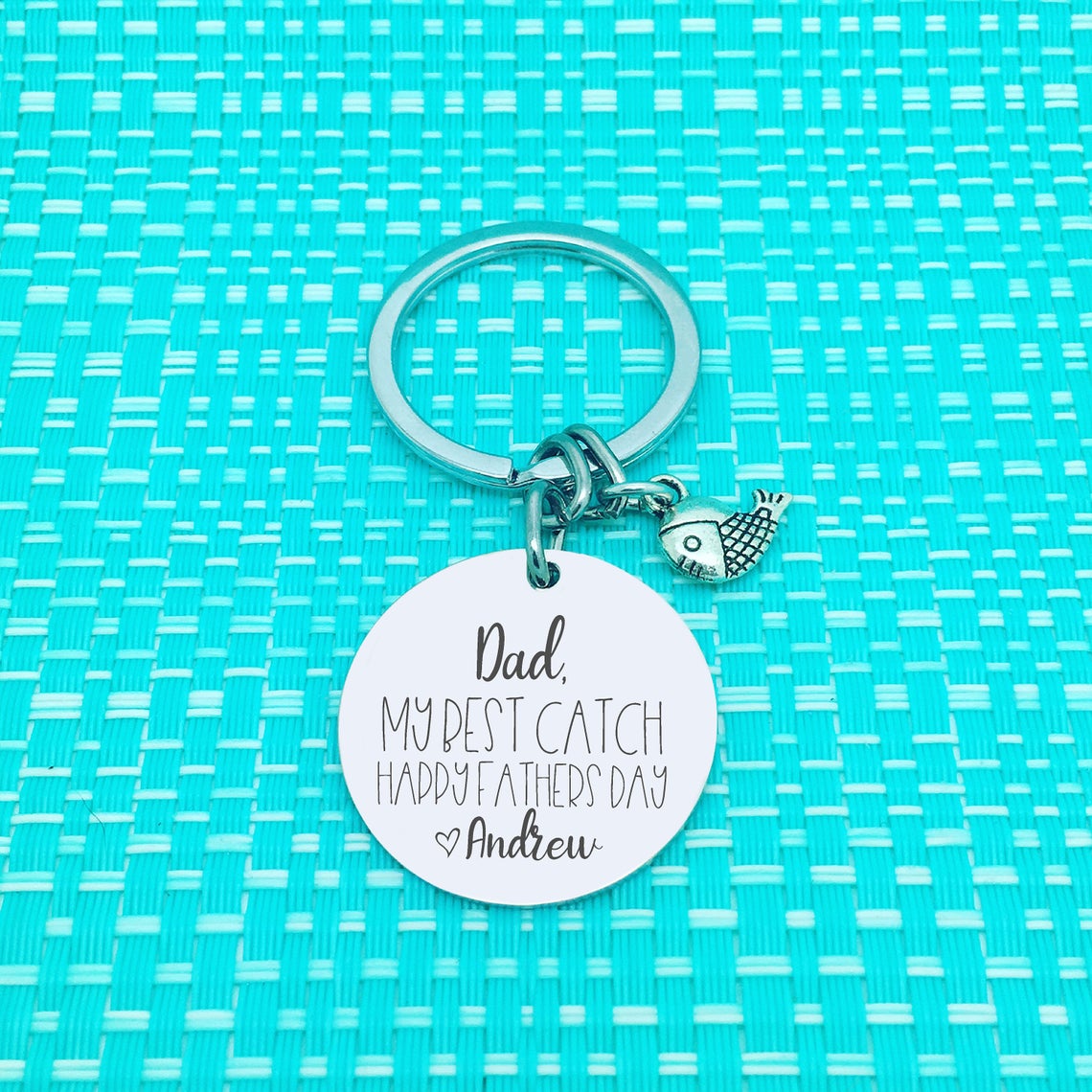 Personalised Keyring - My Best Catch by Far