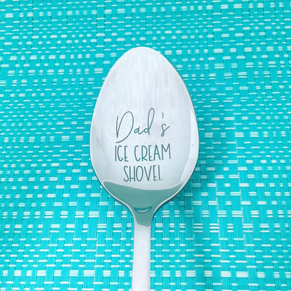 Personalised Spoon, Ice Cream Shovel (Personalise It With Any Name)