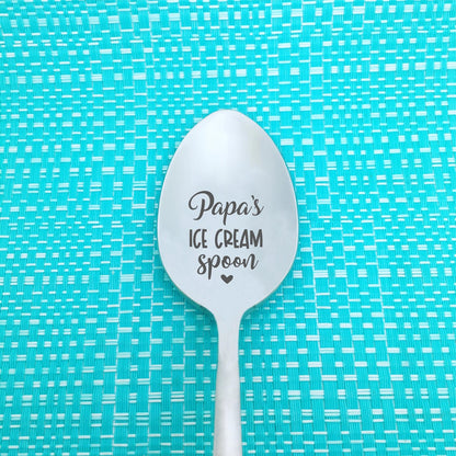 Personalised Spoon - Ice Cream Spoon