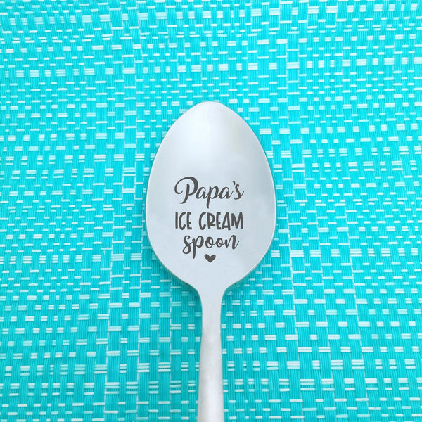 Personalised Ice Cream Spoon (Dedicate It To Any Name)