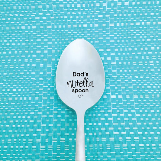 Personalised Spoon - Dad's Nutella Spoon