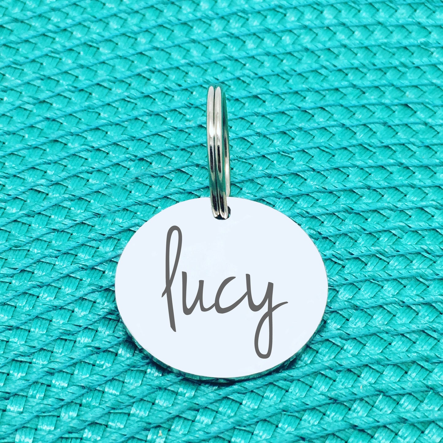Engraved Personalised Pet Tag, Indie Design (Personalised Custom Engraved Dog Tag)