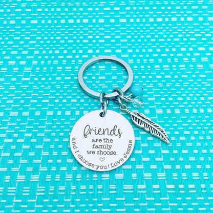 Friends Are The Family We Choose, And I Choose You Personalised Friend Gift (Long Distance Gift)