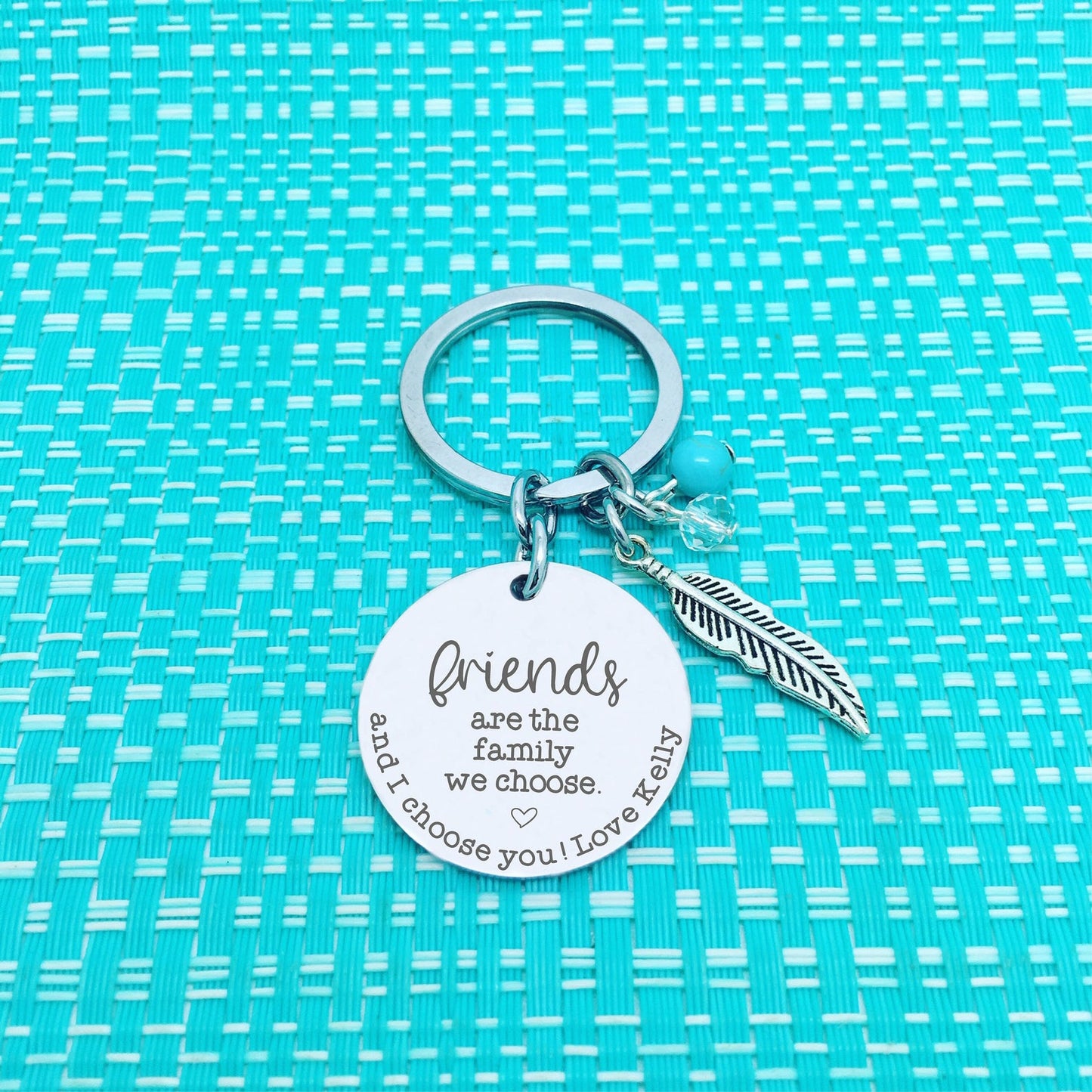 Friends Are The Family We Choose, And I Choose You Personalised Friend Gift (Long Distance Gift)