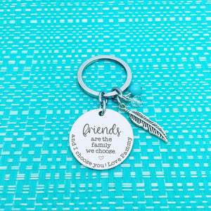 Friends Are The Family We Choose, And I Choose You Personalised Friend Gift (Long Distance Gift)
