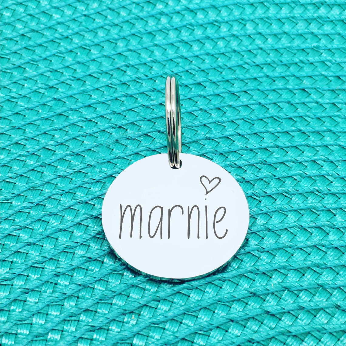 Personalised Double Sided Dog Tag, Cat Tag, Available in Silver or Rose Gold, Double Sided Engraving, Premium Pet ID Tags made in Australia