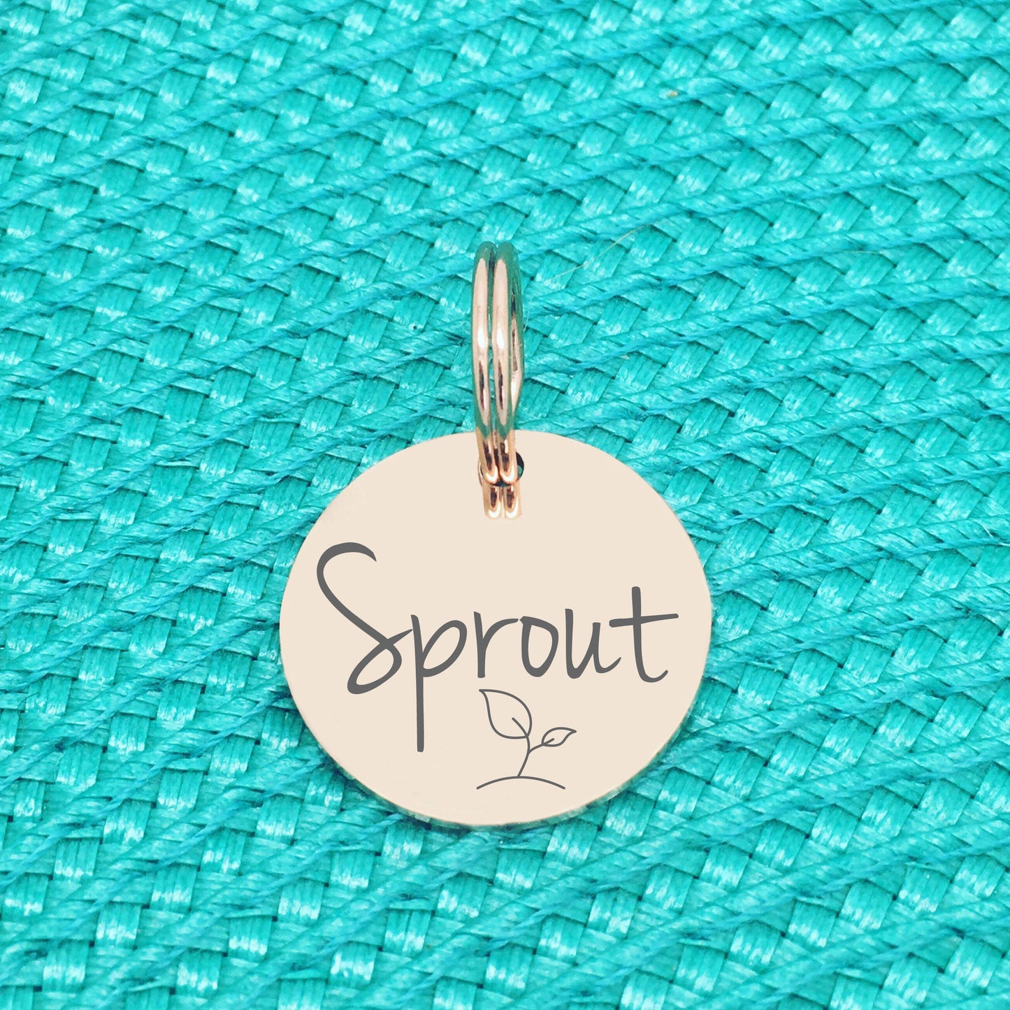 Personalised Double Sided Dog Tag, Cat Tag, Available in Silver or Rose Gold, Double Sided Engraving, Premium Pet ID Tags made in Australia