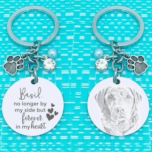 Memorial sales photo keychains