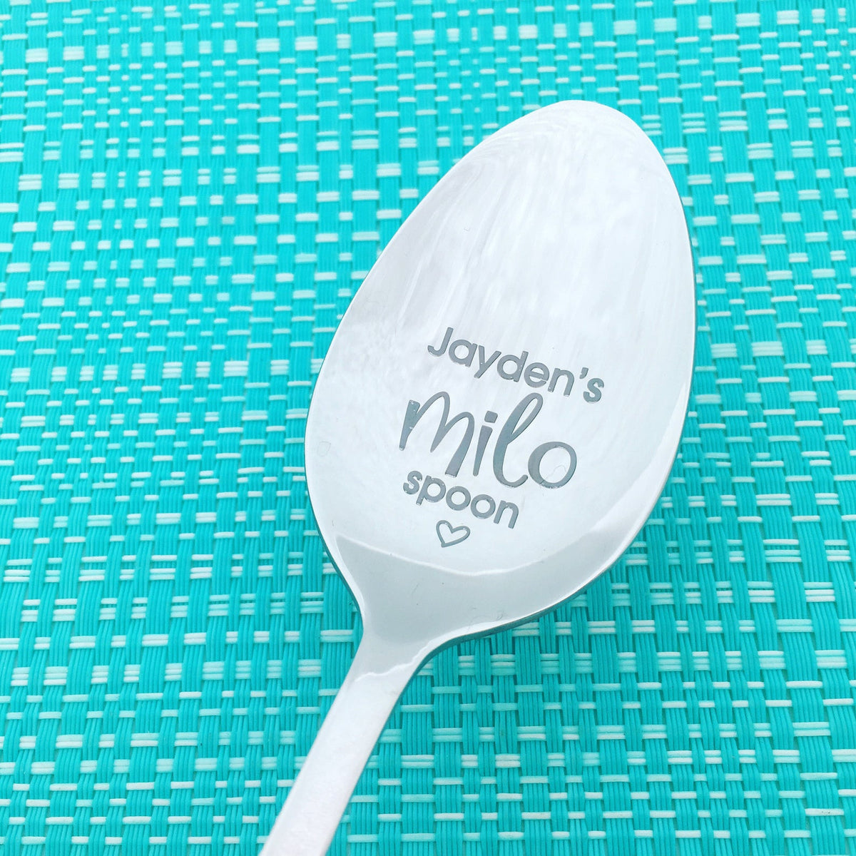 Personalised Milo Spoon (Add Your Name, Personalised Spoon, Engraved Spoon, Custom Spoon)