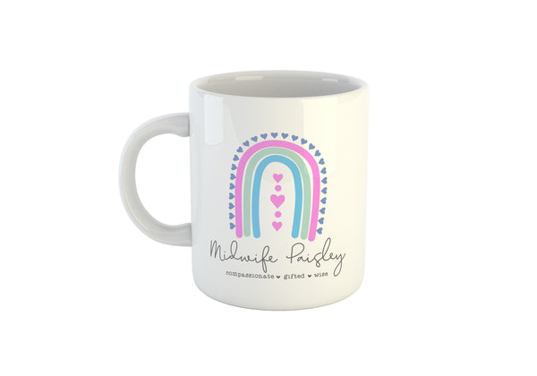 Personalised Midwife at your cervix coffee mug, Personalised Midwife at your cervix coffee cup, Midwife at your cervix, midwife gifts, custom midwife gift, personalised midwife gifts, gift for midwife, Midwife at your cervix mug