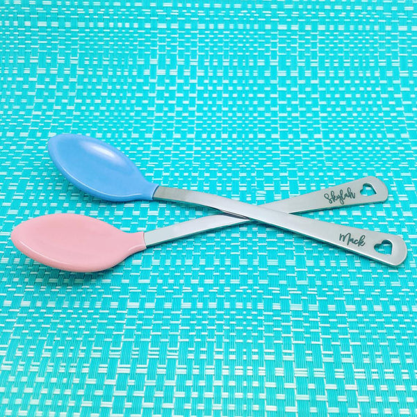 Engraved Personalised Baby Spoon (Personalised Newborn Gift, Personalised Baby Spoon, New Baby Gift)