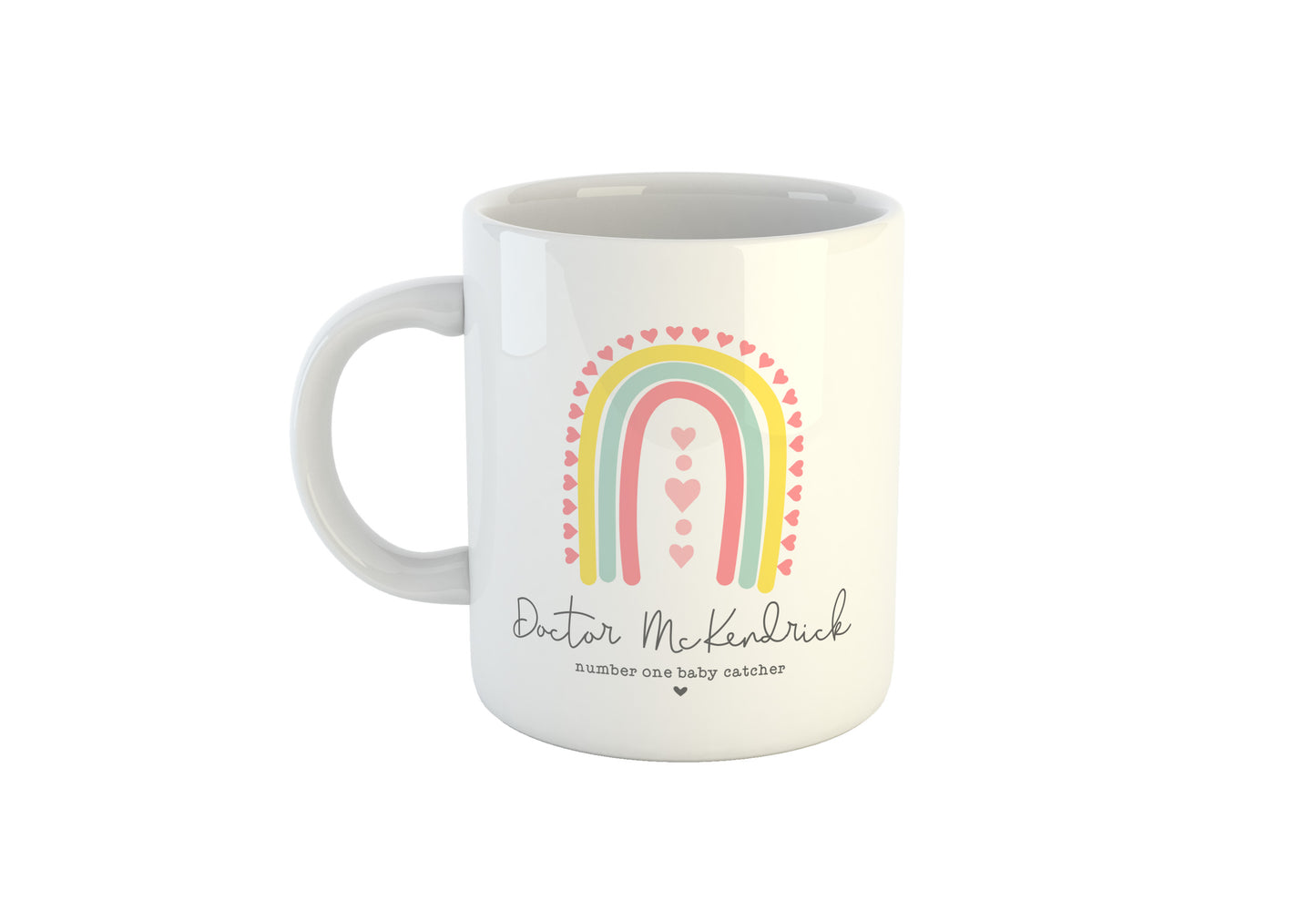 Personalised Midwife Mug, Compassionate Gifted Wise, Mug, Gift for Midwife, Custom Gift for Midwife, Personalised Midwife Gift, Rainbow Midwife Mug, Number One Baby Catcher, Midwife Gift, Student Midwife Gift, Midwife Coffee Mug, Midwife Thank You Gift