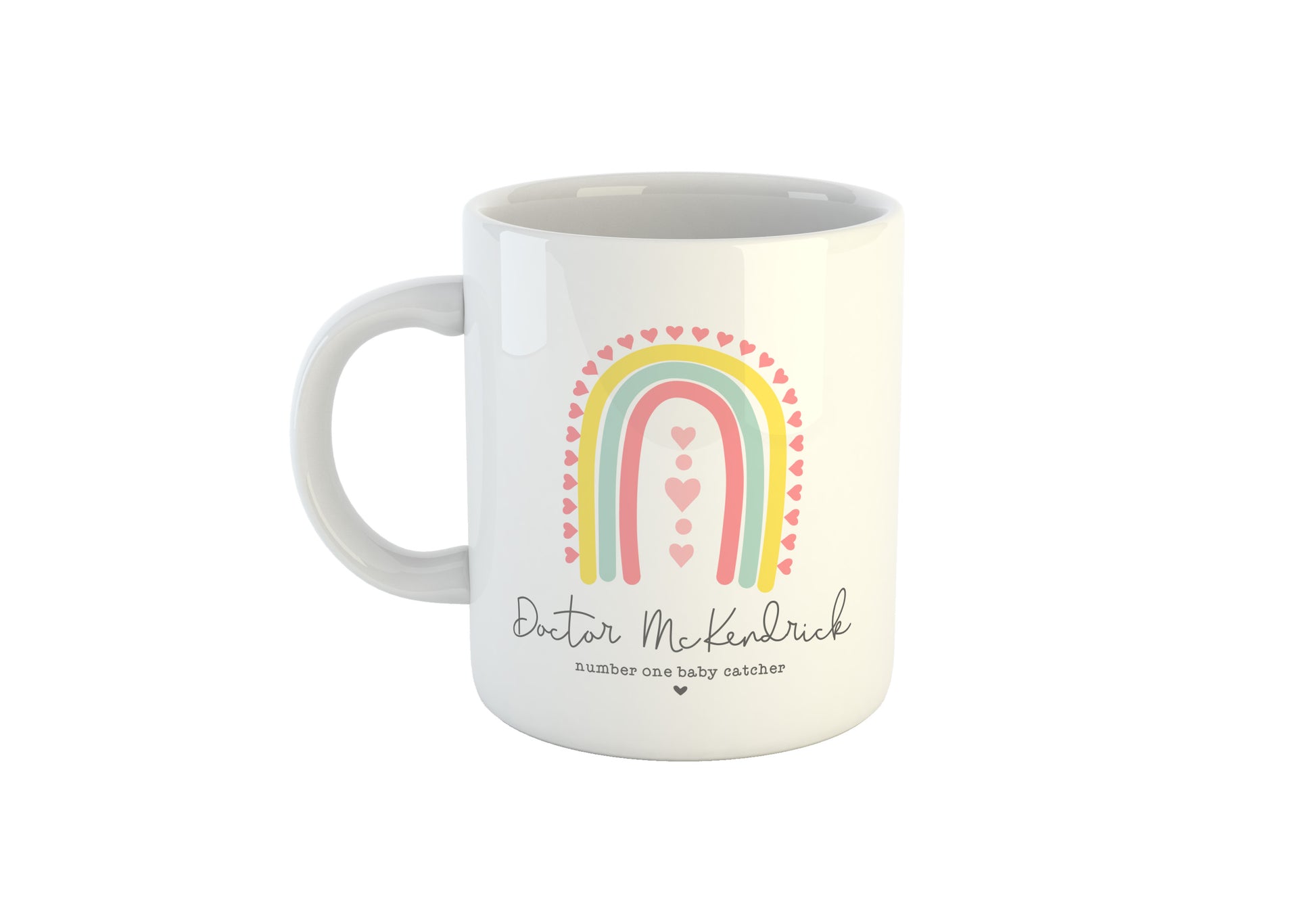 Personalised Midwife Mug, Compassionate Gifted Wise, Mug, Gift for Midwife, Custom Gift for Midwife, Personalised Midwife Gift, Rainbow Midwife Mug, Number One Baby Catcher, Midwife Gift, Student Midwife Gift, Midwife Coffee Mug, Midwife Thank You Gift