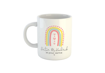 Personalised Midwife Mug, Compassionate Gifted Wise, Mug, Gift for Midwife, Custom Gift for Midwife, Personalised Midwife Gift, Rainbow Midwife Mug, Number One Baby Catcher, Midwife Gift, Student Midwife Gift, Midwife Coffee Mug, Midwife Thank You Gift