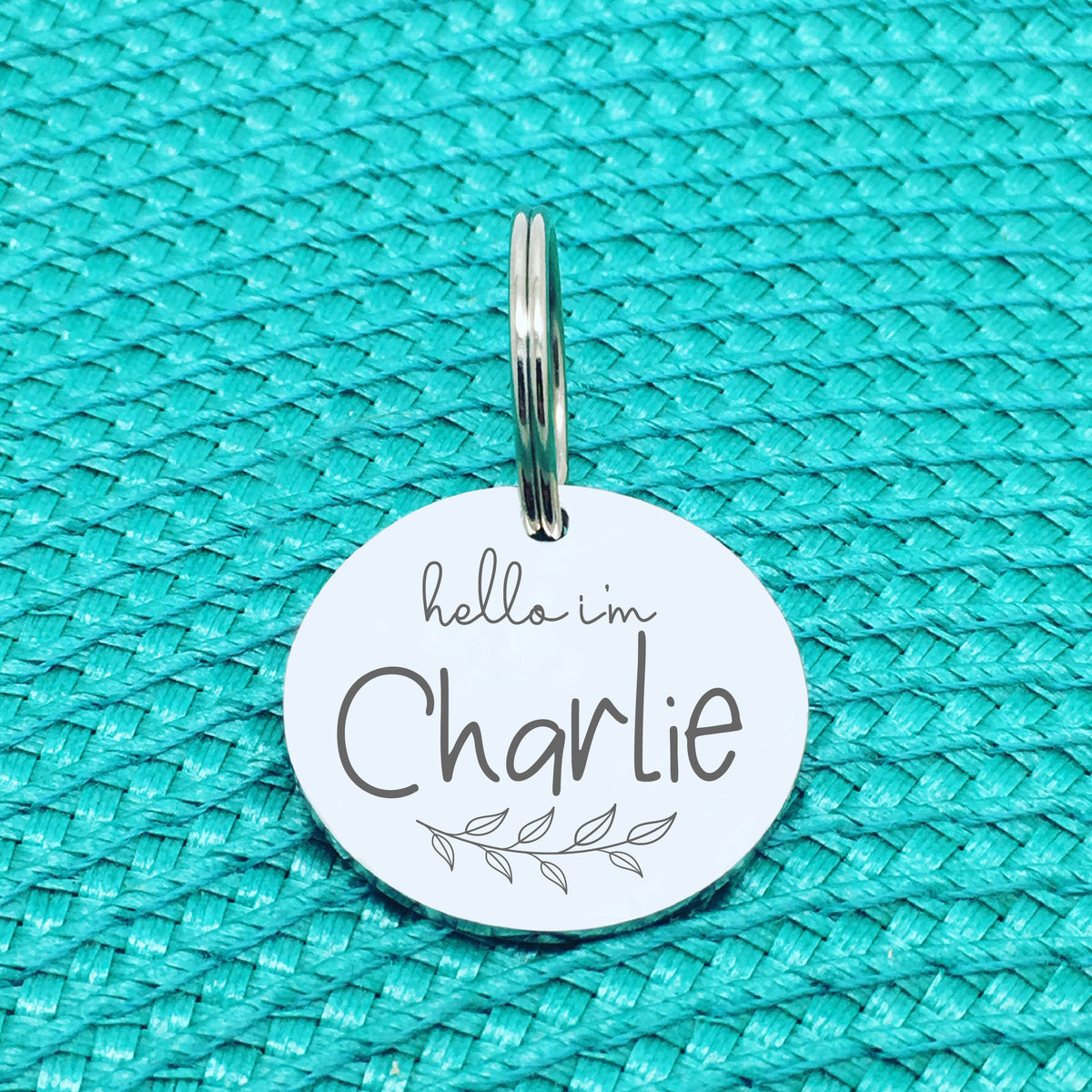 Personalised Pet Tag - Hello, I'm Lost Please Call My People Double Sided Dog Tag (Personalised Dog Tag)