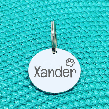 Personalised Pet Tag - Please Call My People Before They Freak The Fuck Out (Change People to Another Name)