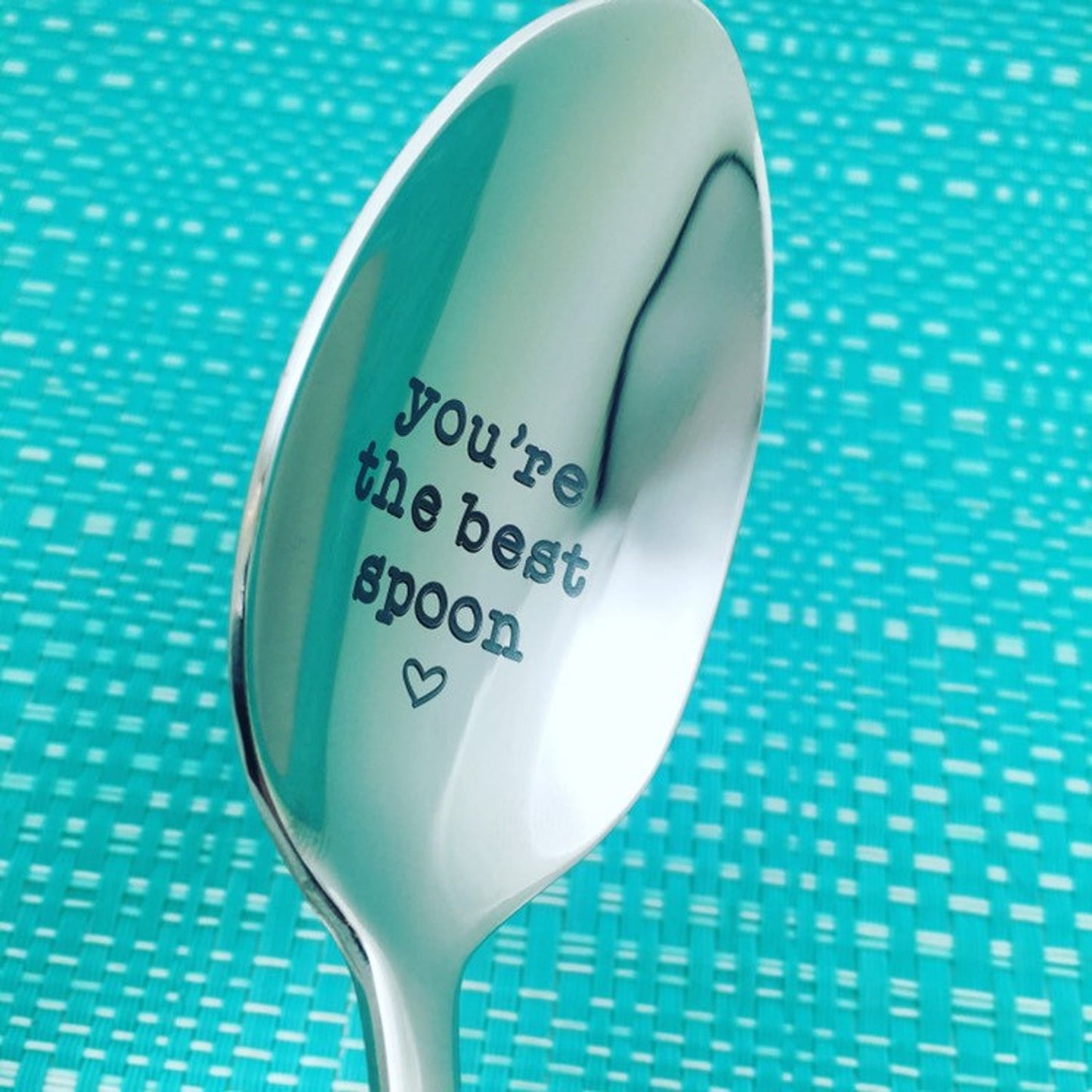 You're The Best Spoon, Cute Engraved Spoon (Unique Anniversary Gift, Valentines Day Gifts for Him)