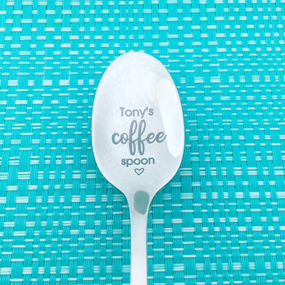 Personalised Spoon - Dad's Coffee Spoon