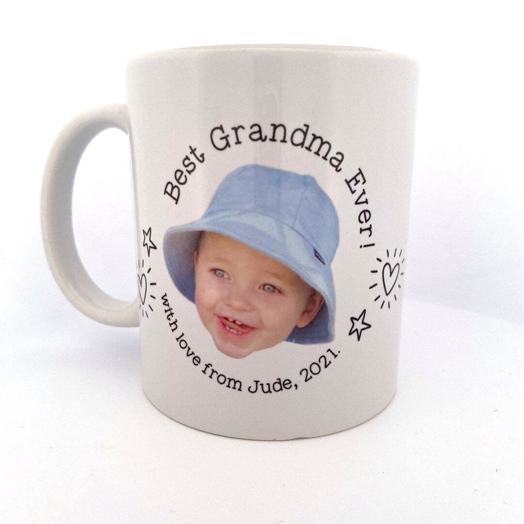Personalised Mug - Best Ever Little Face Mug