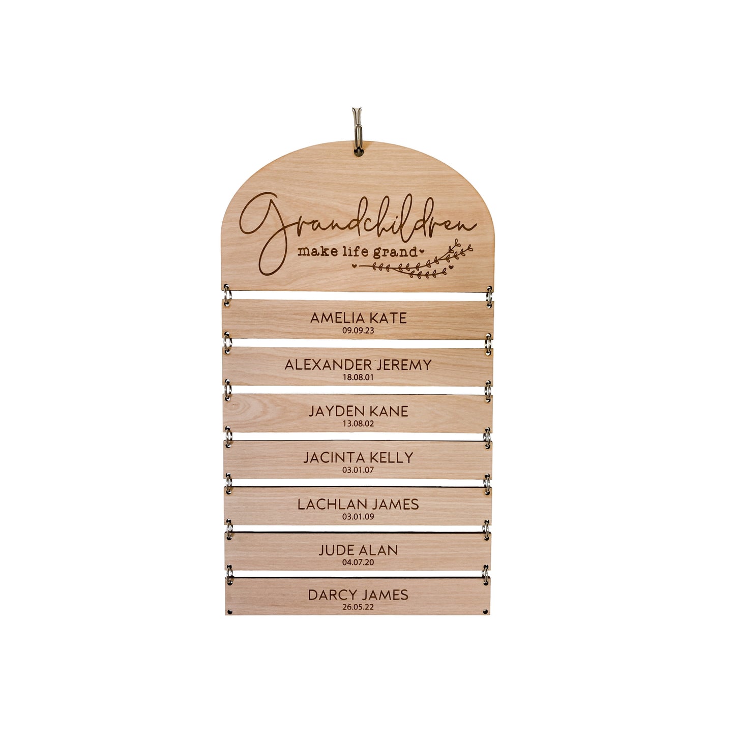 Personalised Family Sign – Granchildren Make Life Grand