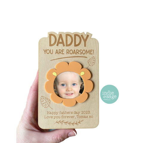 You are ROARSOME, Personalised Photo Frame